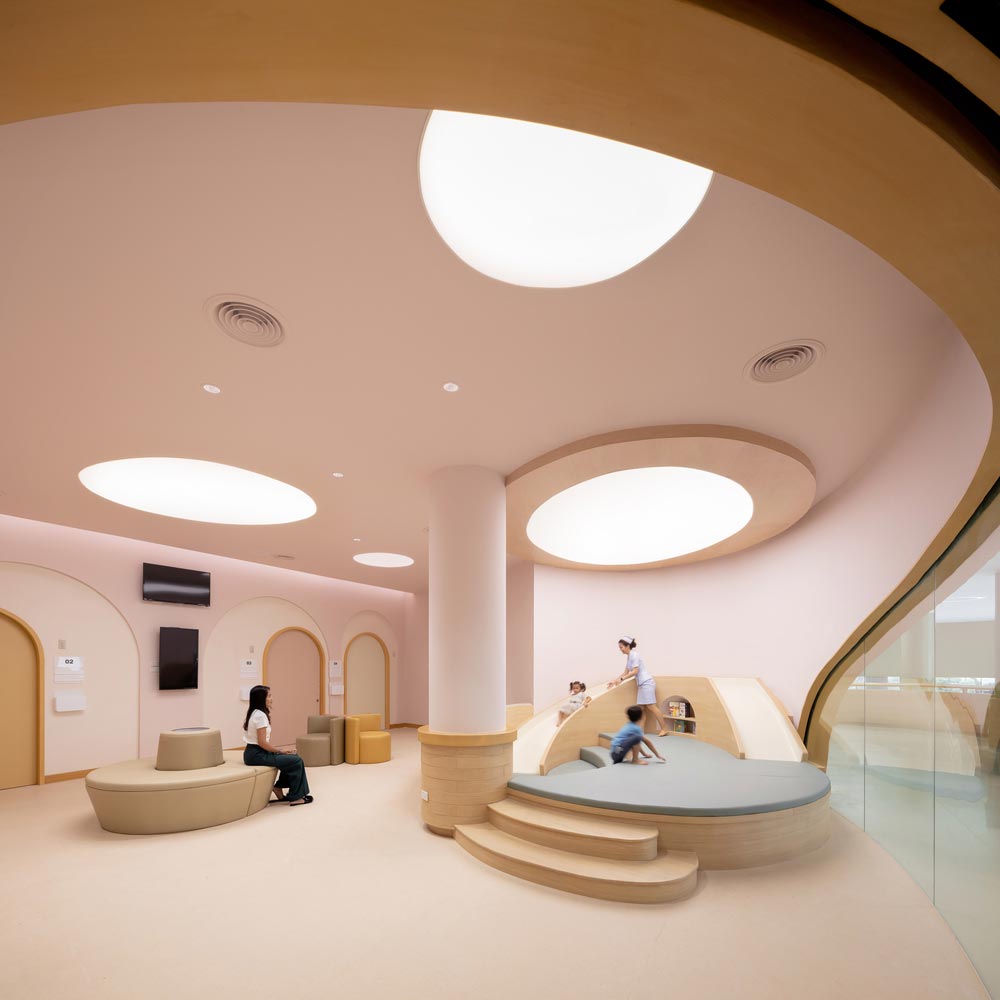 طراحی داخلی و دکوراسیون بیمارستان کودکان-گروه طراحی معماری و مهندسی آس دیزاین