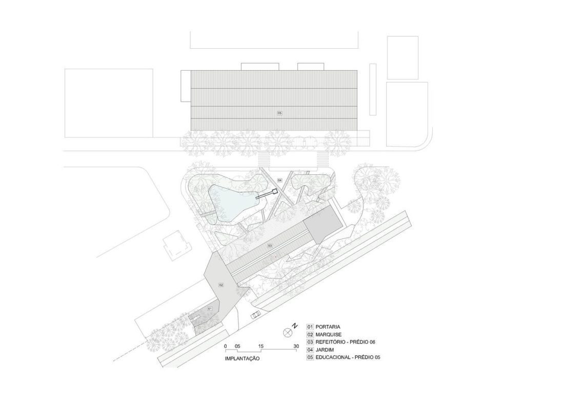 طرح نقشه سایت مجتمع آموزشی اینتل - اسیستانت آس دیزاین