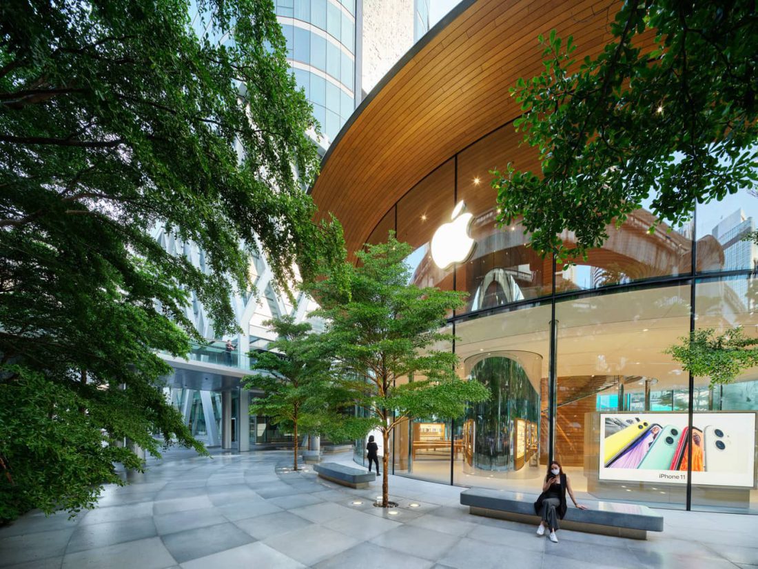 طراحی بیرونی اپل سنترال بانکوک - تحریریه آس دیزاین