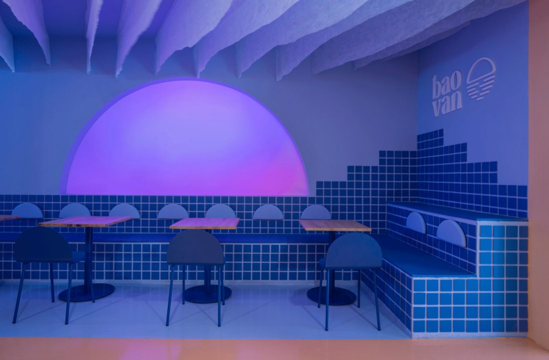 طراحی داخلی رستوران با القای حس غروب - تحریریه اس دیزاین