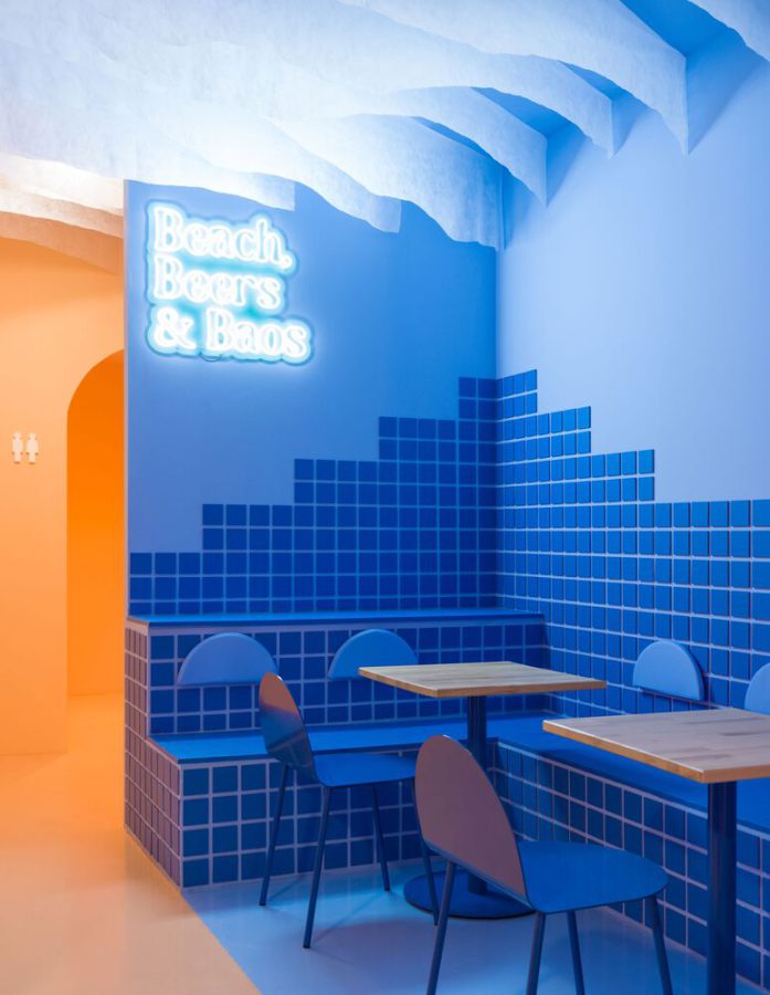 طراحی رستوران با انتقال حس دریا - تحریریه اس دیزاین