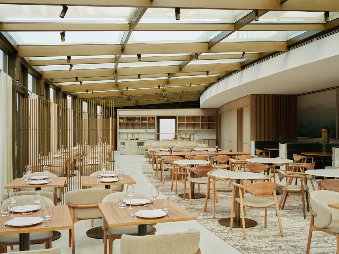 فضای داخلی رستوران ایورا – تحریریه آس دیزاین