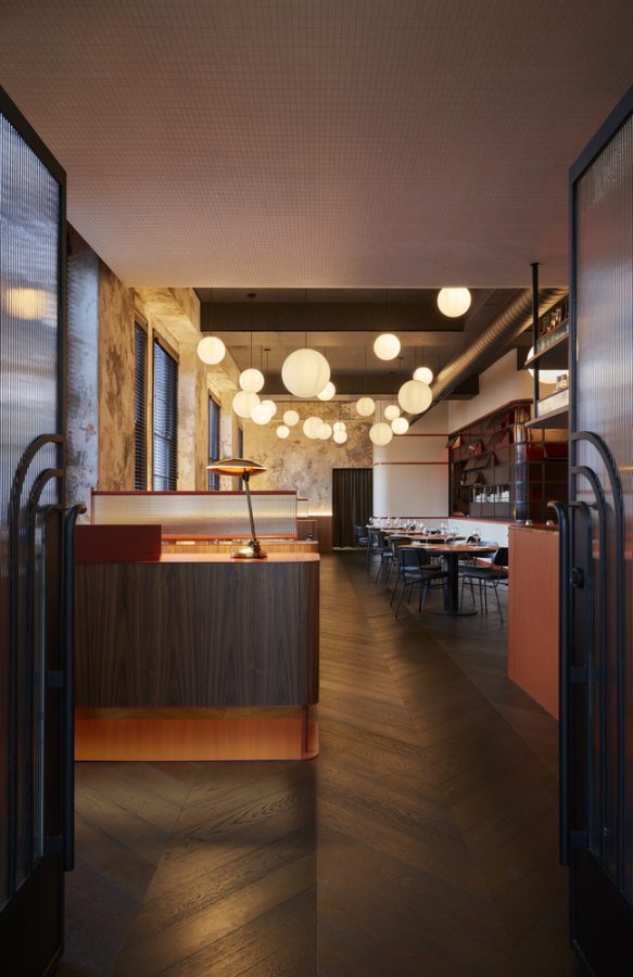 طراحی محیط سالن رستوران - تحریریه آس دیزاین