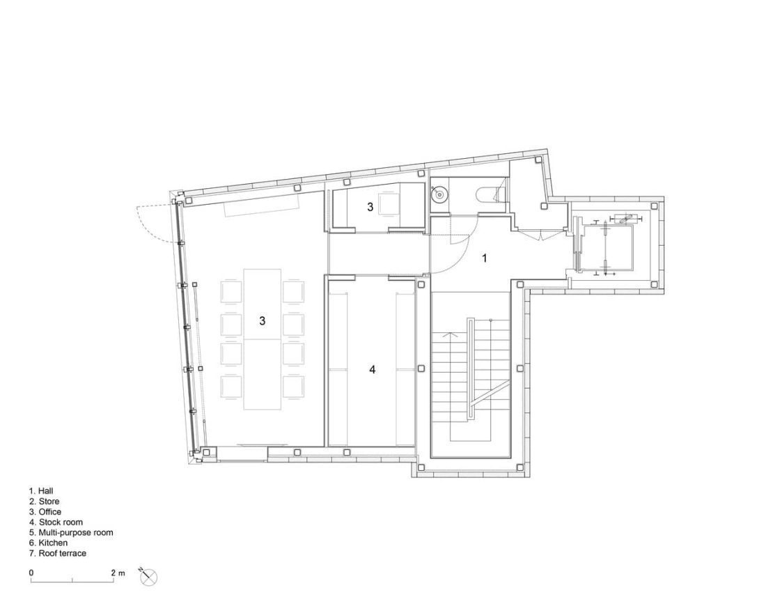 پلن طبقه سوم - تحریریه آس دیزاین