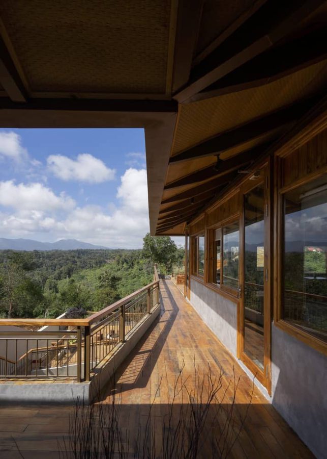 طراحی هتل با نمای جنگل - تحریریه آس دیزاین
